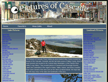 Tablet Screenshot of picturesofcascade.com
